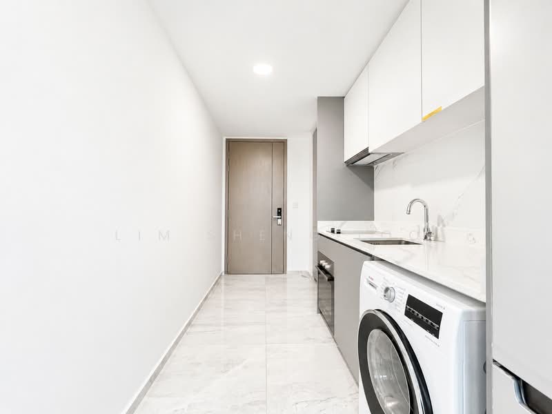 Affinity At Serangoon, 26 Serangoon North Avenue 1, 1 Bedroom, 474 sqft, Condominium For Rent, by Lim Sheng Loo, 500126492 - Kitchen - PropertyGuru.com.sg