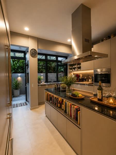 Sin Chuan Garden, Jalan Waringin, 5 Bedrooms, 5,500 sqft, Terraced House For Sale, by Jessie Tan, 500126543 - Kitchen - PropertyGuru.com.sg
