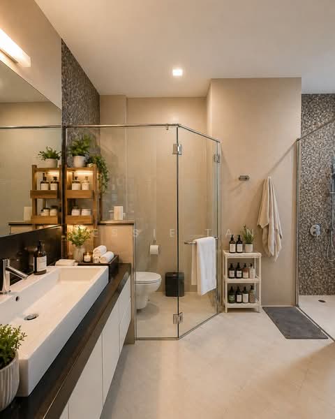 Sin Chuan Garden, Jalan Waringin, 5 Bedrooms, 5,500 sqft, Terraced House For Sale, by Jessie Tan, 500126543 - Bathroom - PropertyGuru.com.sg