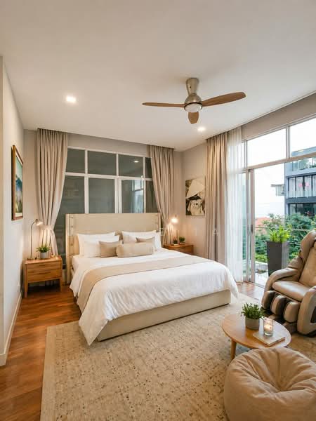 Sin Chuan Garden, Jalan Waringin, 5 Bedrooms, 5,500 sqft, Terraced House For Sale, by Jessie Tan, 500126543 - Bedroom - PropertyGuru.com.sg