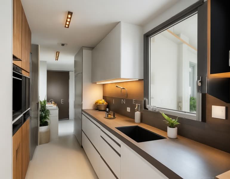 One Holland Village Residences, 5 Holland Village Way, 3 Bedrooms, 1,098 sqft, Condominium For Sale, by Geraldine Lee, 500126598 - Kitchen - PropertyGuru.com.sg
