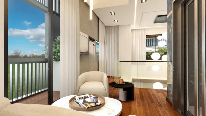 ❤️Brand New! Modern Corner Terrace in Kembangan Estate ❤️, Jalan Angin Laut, Jalan Bangsawan, Jalan Chempaka Kuning, Jalan Chempaka Puteh, Jalan Haji Salam, Jalan Kembangan, Jalan Malu-Malu, Jalan Pari Burong, Jalan Senang, Lorong Melayu, 6 Bedrooms, 5,885 sqft, Corner Terrace For Sale, by Grace LIONG 梁礜從, 500126603 - Living Room - PropertyGuru.com.sg