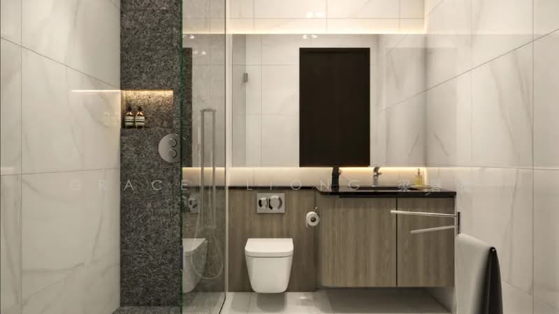 ❤️Brand New! Modern Corner Terrace in Kembangan Estate ❤️, Jalan Angin Laut, Jalan Bangsawan, Jalan Chempaka Kuning, Jalan Chempaka Puteh, Jalan Haji Salam, Jalan Kembangan, Jalan Malu-Malu, Jalan Pari Burong, Jalan Senang, Lorong Melayu, 6 Bedrooms, 5,885 sqft, Corner Terrace For Sale, by Grace LIONG 梁礜從, 500126603 - Bathroom - PropertyGuru.com.sg