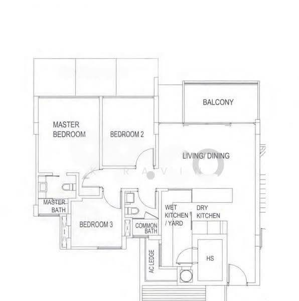 The Greenwich, 3 Seletar Road, 3 Bedrooms, 1,076 sqft, Condominium For Sale, by K Ravin, 500126617 - PropertyGuru.com.sg