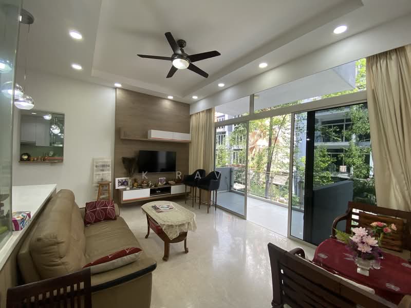 The Greenwich, 3 Seletar Road, 3 Bedrooms, 1,076 sqft, Condominium For Sale, by K Ravin, 500126617 - Living Room - PropertyGuru.com.sg
