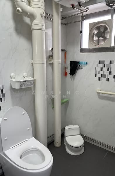 256 Compassvale Road, 256 Compassvale Road, Room Rental, 200 sqft, HDB Flat For Rent, by Lawrence Goh, 500126648 - Common Bathroom Layout Part 3 Of 3. - PropertyGuru.com.sg
