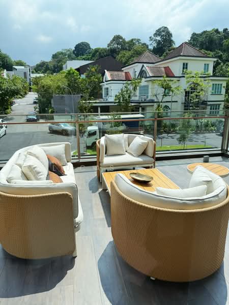 Villas @ Greenbank Park, 50 Greenbank Park, 5 Bedrooms, 5,436 sqft, Semi-Detached House For Sale, by Lucas Ang, 500126720 - Balcony - PropertyGuru.com.sg