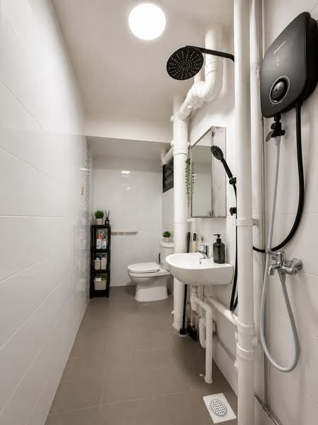 111 Yishun Ring Road, 111 Yishun Ring Road, 3 Bedrooms, 1,012 sqft, HDB Flat For Sale, by Jerome Woo, 500126723 - Bathroom - PropertyGuru.com.sg