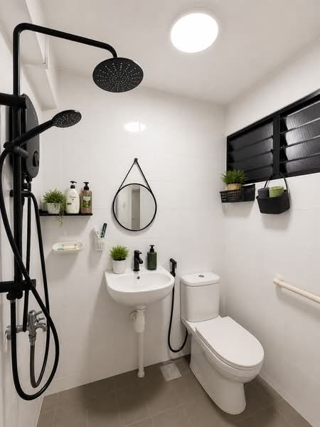 111 Yishun Ring Road, 111 Yishun Ring Road, 3 Bedrooms, 1,012 sqft, HDB Flat For Sale, by Jerome Woo, 500126723 - Bathroom - PropertyGuru.com.sg