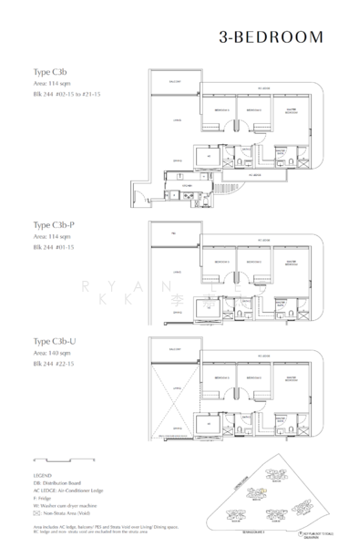 Chuan Park, 246 Lorong Chuan, 3 Bedrooms, 1,227 sqft, Condominium For Sale, by Ryan Lee KK 李嘉杰, 500126724 - PropertyGuru.com.sg