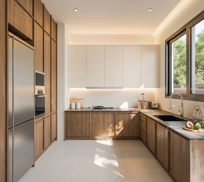 D15 TOP Q3 Brand New Semi D near Siglap MRT, Tay Lian Teck Road, Palm Ave, Elliott Road, 5 Bedrooms, 6,177 sqft, Semi-Detached House For Sale, by Sharon Looi, 500126749 - Kitchen - PropertyGuru.com.sg