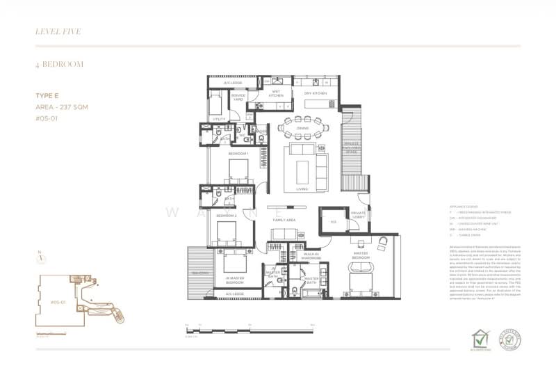 D10 Freehold! Newly TOP! Large Floor Plate! 3 Mins To Stevens MRT!, , 4 Bedrooms, 2,734 sqft, Apartment For Sale, by Wayne Lin, 500126787 - PropertyGuru.com.sg