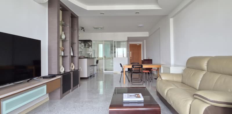 Blossoms @ Woodleigh, 10 Woodleigh Close, 3 Bedrooms, 1,206 sqft, Condominium For Rent, by Jason Yeo, 500126806 - Living Room - PropertyGuru.com.sg