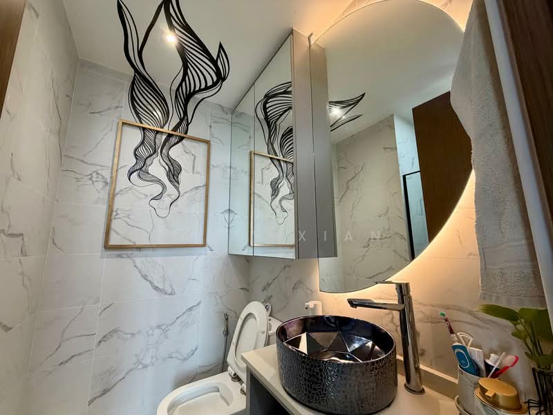 Foresque Residences, 107 Petir Road, 3 Bedrooms, 1,130 sqft, Condominium For Sale, by Tay Yixian, 500126819 - Bathroom - PropertyGuru.com.sg