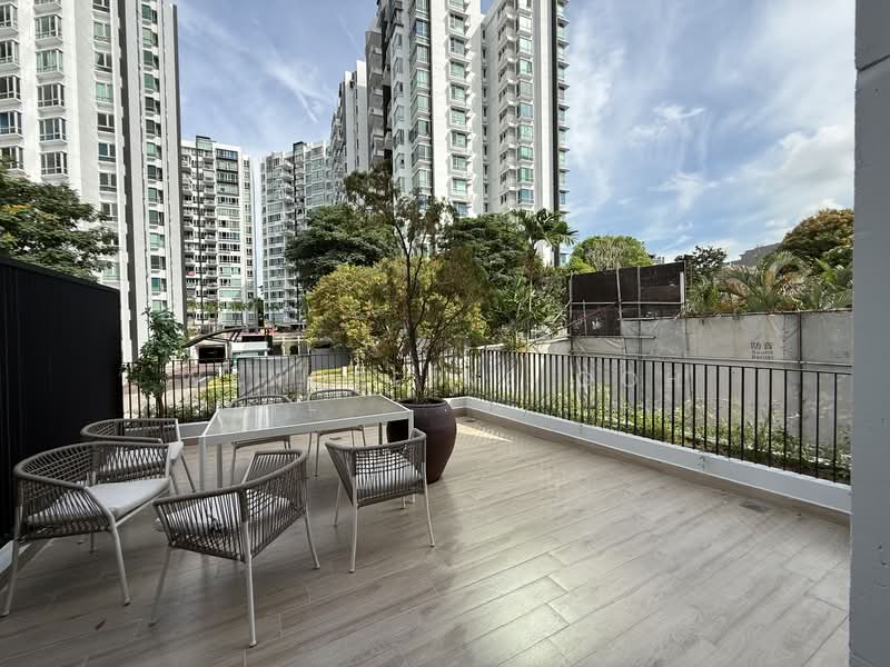 Brand New Corner Terrace near Kovan MRT Station, , 8 Bedrooms, 5,700 sqft, Corner Terrace For Sale, by Wendeline Goh, 500126839 - Balcony - PropertyGuru.com.sg