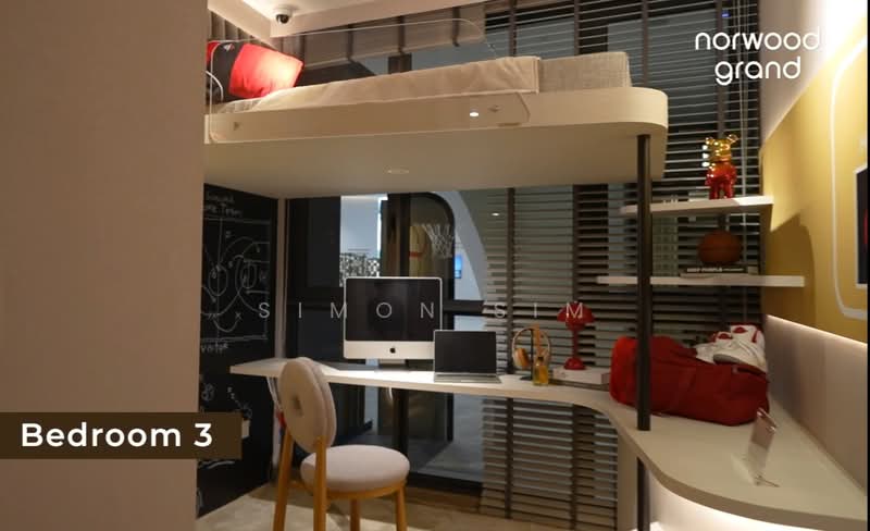 Norwood Grand, 10 Champions Way, 4 Bedrooms, 1,313 sqft, Condominium For Sale, by Simon Sim, 500126892 - Bedroom - PropertyGuru.com.sg