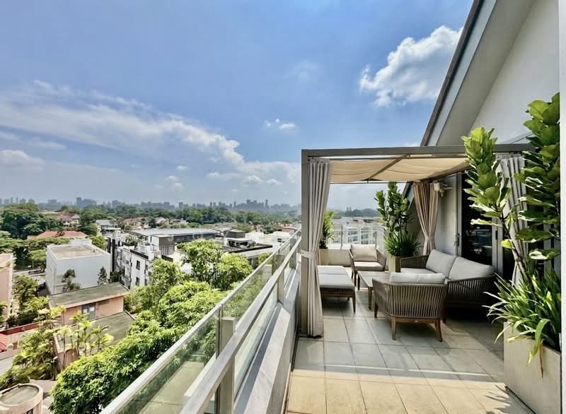 Shelford 23, 23 Shelford Road, 3 Bedrooms, 1,530 sqft, Apartment For Sale, by Joyce Lau, 500126914 - Balcony - PropertyGuru.com.sg