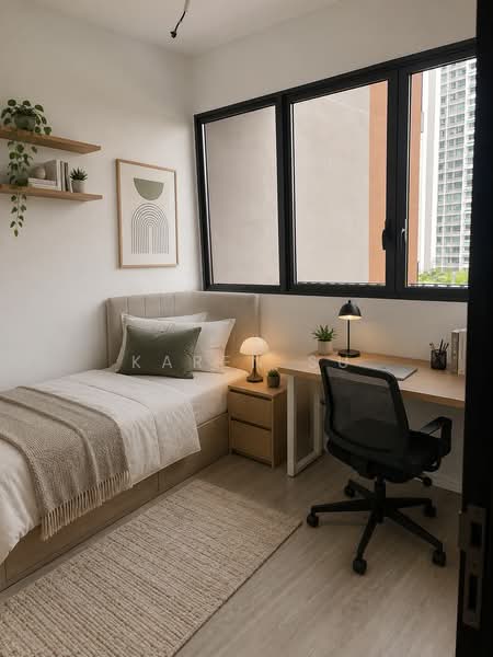 AMO Residence, 21 Ang Mo Kio Rise, 2 Bedrooms, 614 sqft, Condominium For Sale, by Karen Su, 500126967 - Bedroom - PropertyGuru.com.sg