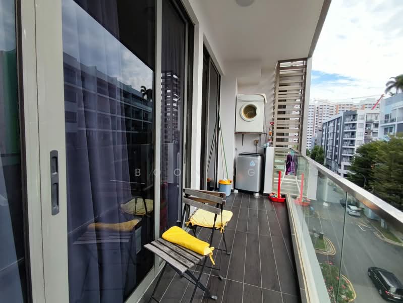 Edenz Suites, 21 Lorong 28 Geylang, 1 Bedroom, 484 sqft, Apartment For Sale, by Boon Ng, 500127019 - Balcony - PropertyGuru.com.sg
