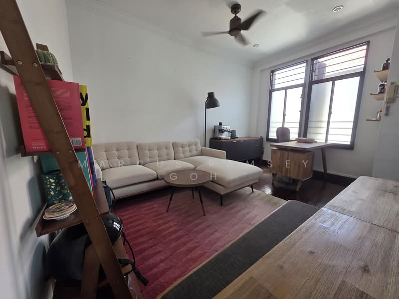 Blair road Conservation inter terrace landed for sale, Blair Road, 9 Bedrooms, 5,197 sqft, Terraced House For Sale, by Marcus Ramsey Goh, 500127056 - Living Room - PropertyGuru.com.sg