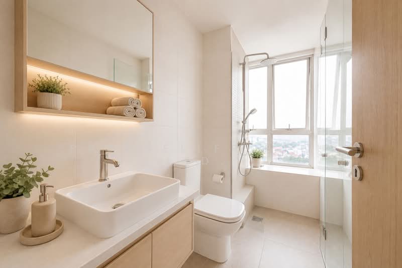 The Parc Condominium, 3 West Coast Walk, 3 Bedrooms, 1,302 sqft, Condominium For Sale, by Wes Teo, 500127075 - Bathroom - PropertyGuru.com.sg