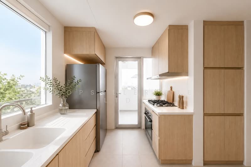 The Parc Condominium, 3 West Coast Walk, 3 Bedrooms, 1,302 sqft, Condominium For Sale, by Wes Teo, 500127075 - Kitchen - PropertyGuru.com.sg