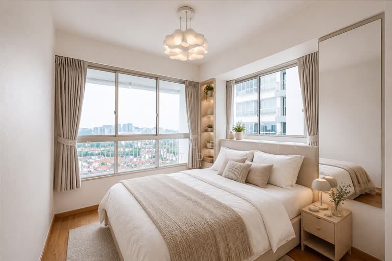 The Parc Condominium, 3 West Coast Walk, 3 Bedrooms, 1,302 sqft, Condominium For Sale, by Wes Teo, 500127075 - Bedroom - PropertyGuru.com.sg