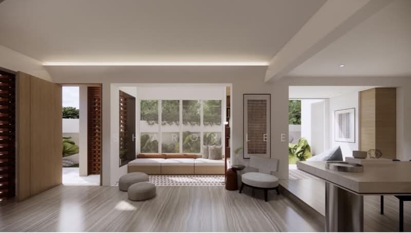 Thomson Garden Estate, Sin Ming Road, 5 Bedrooms, 3,200 sqft, Corner Terrace For Sale, by Sharon Lee, 500127101 - Living Room - PropertyGuru.com.sg