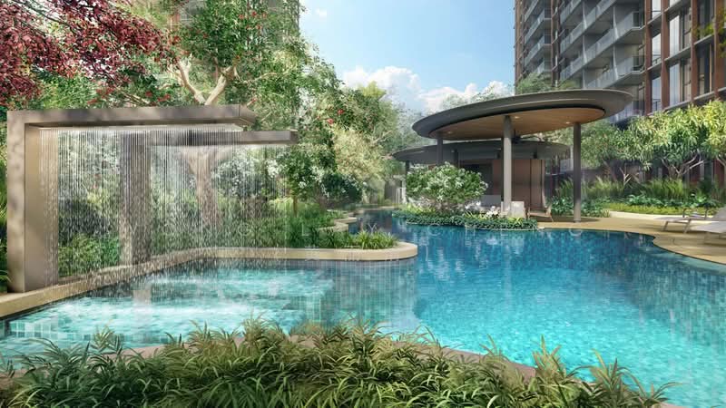 The Continuum, 1-8 Thiam Siew Avenue, 3 Bedrooms, 1,249 sqft, Condominium For Sale, by Wong Lay Cheng (黄丽清), 500127183 - Pool - PropertyGuru.com.sg