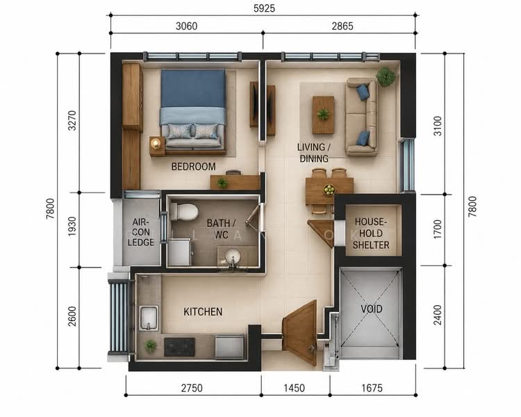 467C Bukit Batok West Avenue 9, 467C Bukit Batok West Avenue 9, 1 Bedroom, 409 sqft, HDB Flat For Sale, by Gillian Loke, 500127251 - PropertyGuru.com.sg