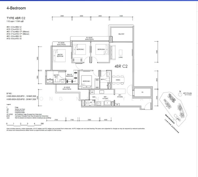 Lentor Gardens Residences, 68 Lentor Gardens, 4 Bedrooms, 1,184 sqft, Condominium For Sale, by Ong Meng Yean, 500127254 - PropertyGuru.com.sg