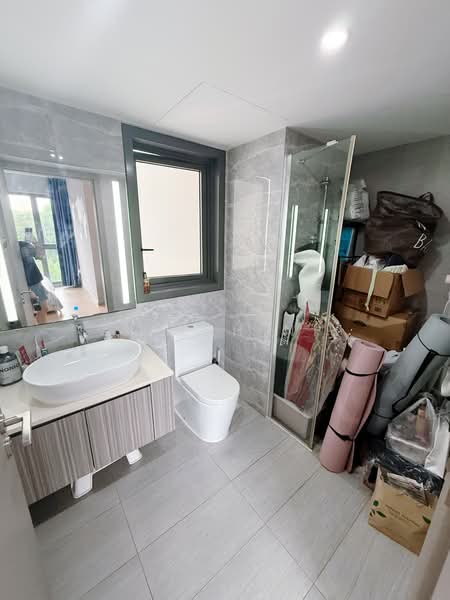 Northwave EC, 107 Woodlands View, 3 Bedrooms, 980 sqft, Executive Condominium For Sale, by Sarah Ni, 500127257 - Master Bathroom - PropertyGuru.com.sg