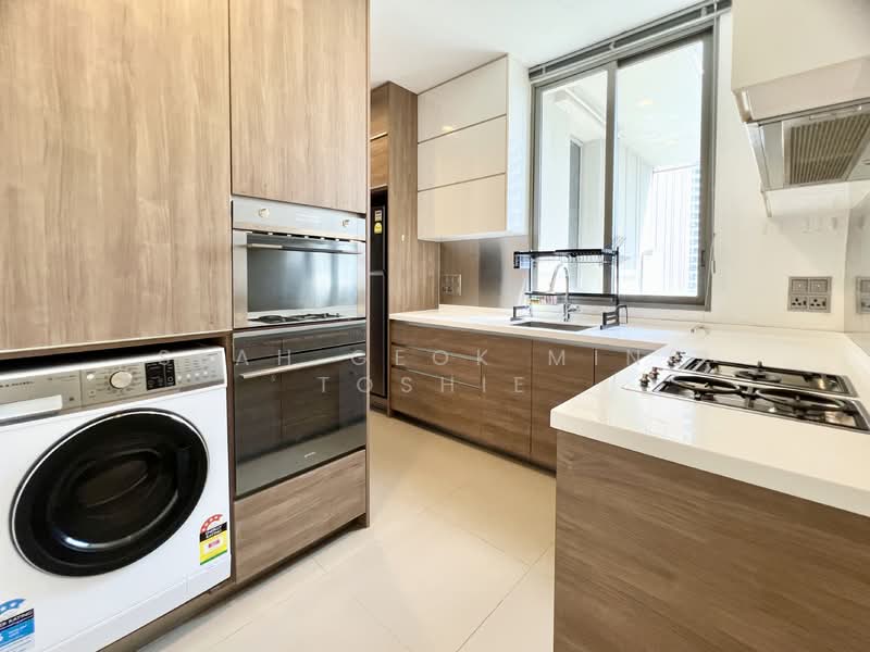 Leedon Residence, 24 Leedon Heights, 2 Bedrooms, 1,044 sqft, Condominium For Rent, by SEAH GEOK MING TOSHIE, 500127277 - Kitchen - PropertyGuru.com.sg