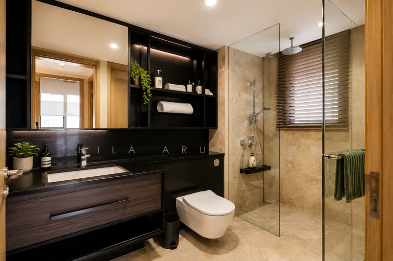 Haus On Handy, 28 Handy Road, 2 Bedrooms, 630 sqft, Condominium For Rent, by Thila Arudas 蒂雅, 500127293 - Bathroom - PropertyGuru.com.sg
