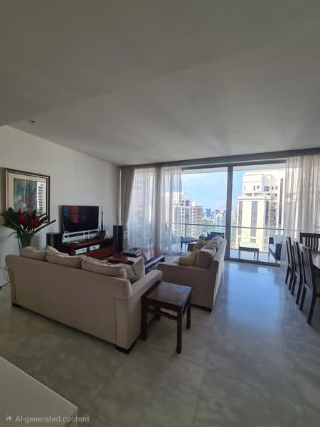 Ardmore II, 2 Ardmore Park, 4 Bedrooms, 2,024 sqft, Condominium For Rent, by Sharon Yeo, 500127343 - Living Room - PropertyGuru.com.sg