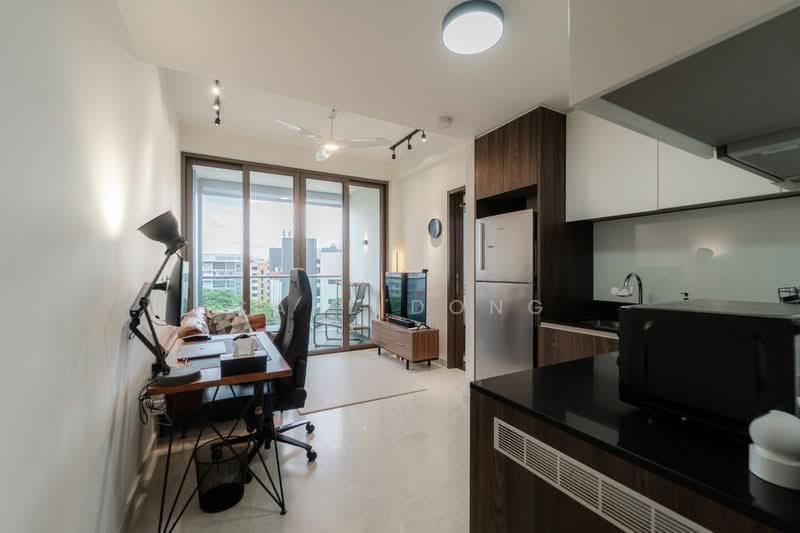 Park Place Residences, 6 Paya Lebar Road, 1 Bedroom, 500 sqft, Condominium For Rent, by Carl Dong, 500127354 - Living Room - PropertyGuru.com.sg