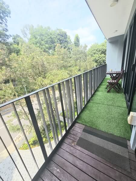 Hijauan, 63 Cavenagh Road, 2 Bedrooms, 732 sqft, Apartment For Rent, by Jeremy Li, 500127406 - Balcony - PropertyGuru.com.sg