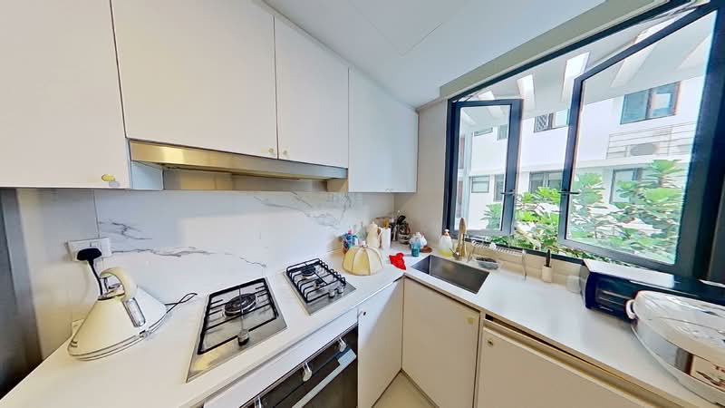 Hedges Park Condominium, 71 Flora Drive, 2 Bedrooms, 764 sqft, Condominium For Sale, by Juliana Poh, 500127525 - Kitchen - PropertyGuru.com.sg