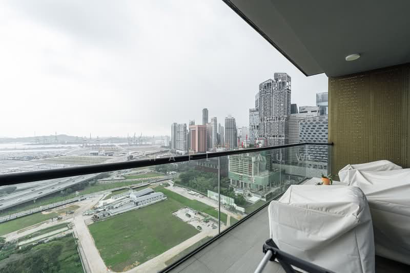 Marina One Residences, 21 Marina Way, 2 Bedrooms, 1,130 sqft, Condominium For Rent, by Michael Jauw, 500127531 - Balcony - PropertyGuru.com.sg