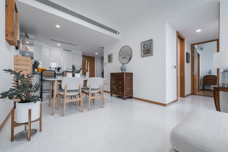 Marina One Residences, 21 Marina Way, 2 Bedrooms, 1,130 sqft, Condominium For Rent, by Michael Jauw, 500127531 - Dining Room - PropertyGuru.com.sg