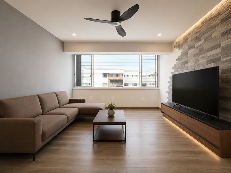 611 Yishun Street 61, 611 Yishun Street 61, 4 Bedrooms, 1,572 sqft, HDB Flat For Sale, by George Yang, 500127556 - Living Room - PropertyGuru.com.sg
