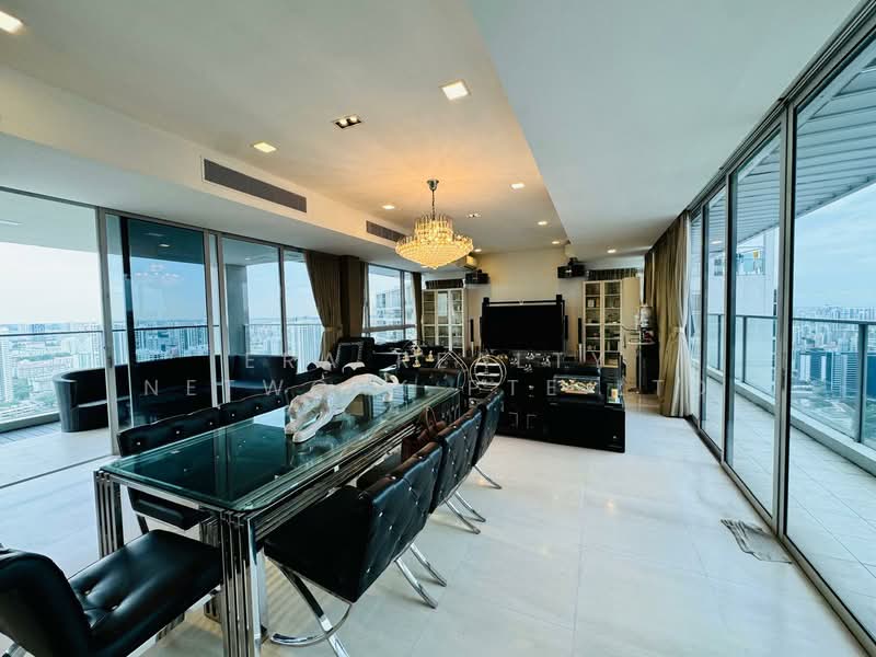 Sky @ Eleven, 5 Thomson Lane, 5 Bedrooms, 5,490 sqft, Condominium For Sale, by MARTIN, 500127571 - Living Room - PropertyGuru.com.sg