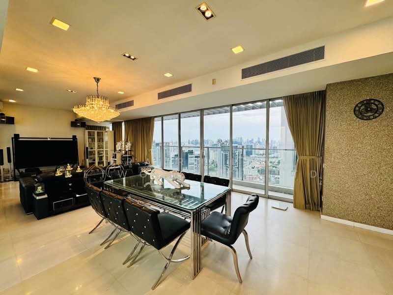 Sky @ Eleven, 5 Thomson Lane, 5 Bedrooms, 5,490 sqft, Condominium For Sale, by MARTIN, 500127571 - Living Room - PropertyGuru.com.sg