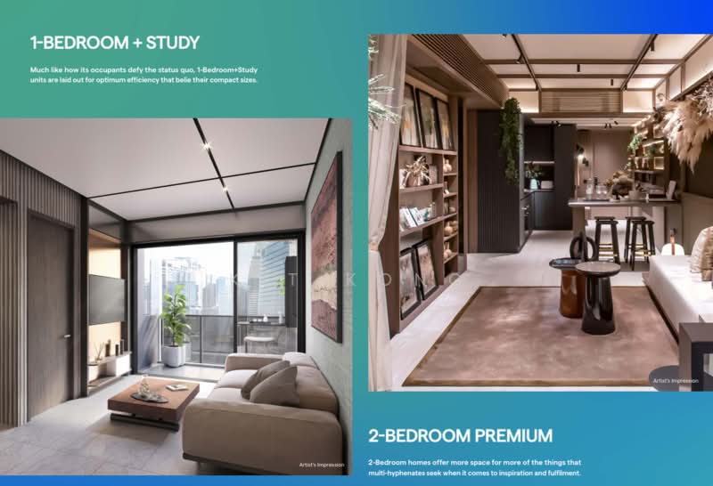 TMW Maxwell, 31 Tras Street, 2 Bedrooms, 549 sqft, Condominium For Sale, by Kit Kong, 500127601 - Living Room - PropertyGuru.com.sg