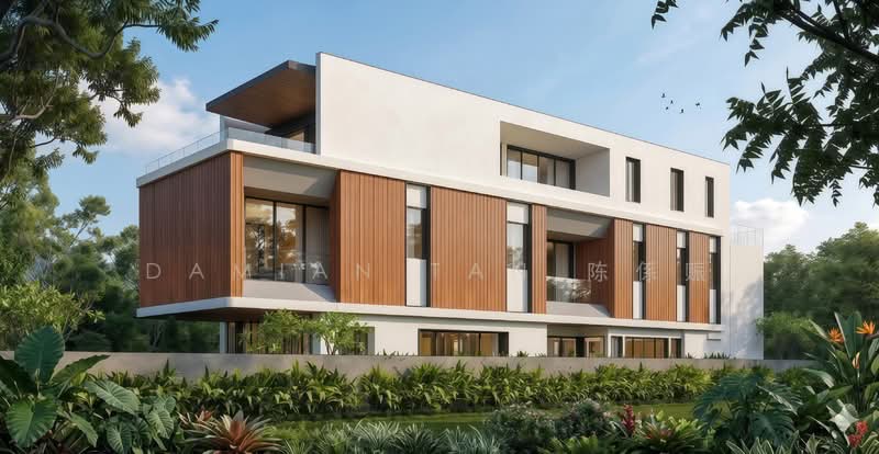 ⭐️TOP THIS YEAR BRAND NEW HOUSE WITHIN 1KM OF HENRY PARK PRIMARY SCHOOL!⭐️, Grove Drive Avenue Holland Mount Sinai Moonbeam Henry Park Jalan Kebaya Jelita Greenleaf Ming Teck Sixth Avenue Namly Lim Tai See Lotus Lasia Lemon Lily Redwood Maple Fir Cypress Cherry Oak Coronation, 6 Bedrooms, 12,239 sqft, Detached House For Sale, by Damian Tan 陈係赈, 500127612 - Exterior - PropertyGuru.com.sg