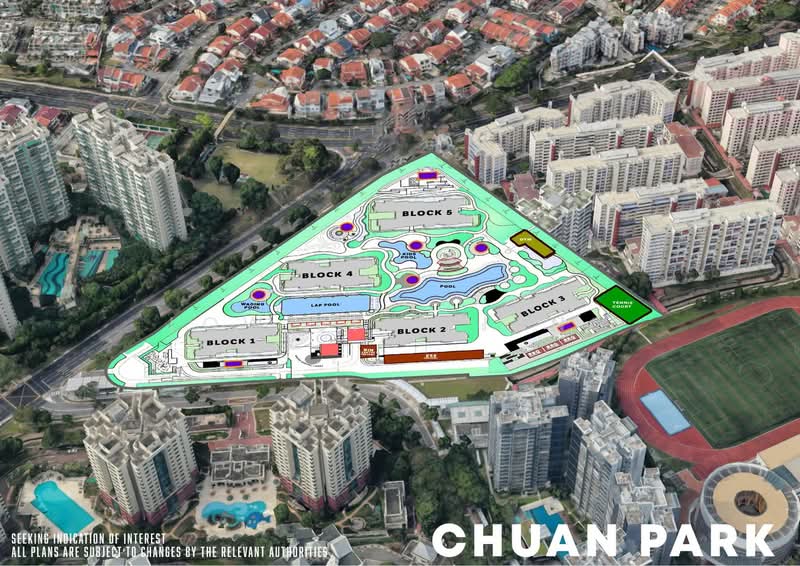 Chuan Park, 240 Lorong Chuan, 2 Bedrooms, 743 sqft, Condominium For Sale, by Low Jia Liang, 500127645 - Exterior - PropertyGuru.com.sg