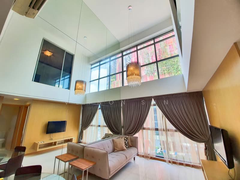 Icon, 10 Gopeng Street, 2 Bedrooms, 1,044 sqft, Apartment For Rent, by Vernon Sun, 500127705 - Living Room - PropertyGuru.com.sg