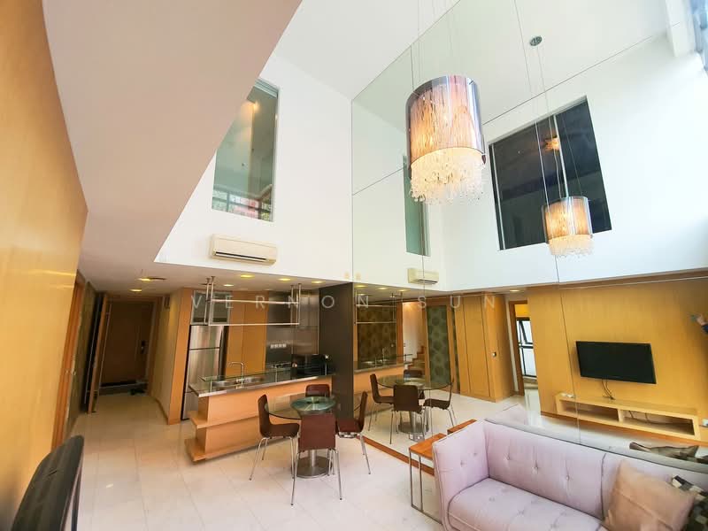 Icon, 10 Gopeng Street, 2 Bedrooms, 1,044 sqft, Apartment For Rent, by Vernon Sun, 500127705 - Living Room - PropertyGuru.com.sg