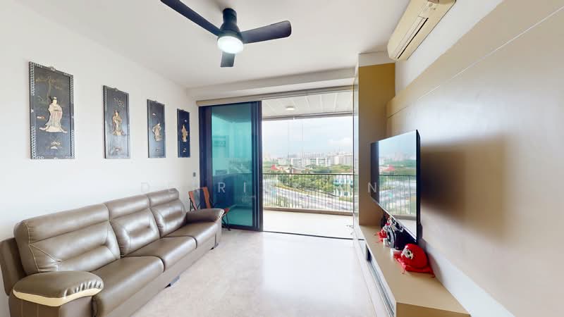 The Venue Residences and Shoppes, 4 Tai Thong Crescent, 2 Bedrooms, 850 sqft, Apartment For Sale, by Derrick Ong, 500127745 - Living Room - PropertyGuru.com.sg