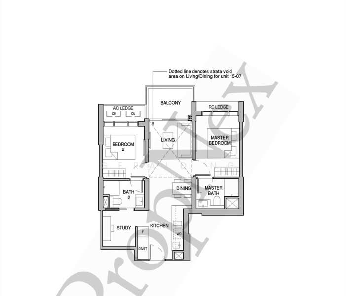 Sceneca Residence, Tanah Merah Kechil Link, 2 Bedrooms, 753 sqft, Condominium For Rent, by Gerald Ng, 500127793 - PropertyGuru.com.sg